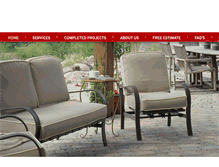 Tablet Screenshot of haynieslandscaping.com